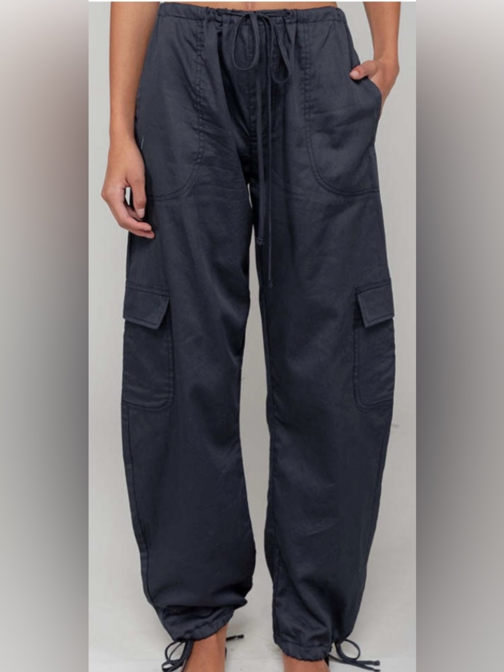 LESET Yoko Cargo Pants- Slate
